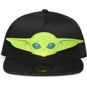 epci-plata-negru-snapback-pentru-copii-baby-yoda-the-mandalorian-de-difuzed