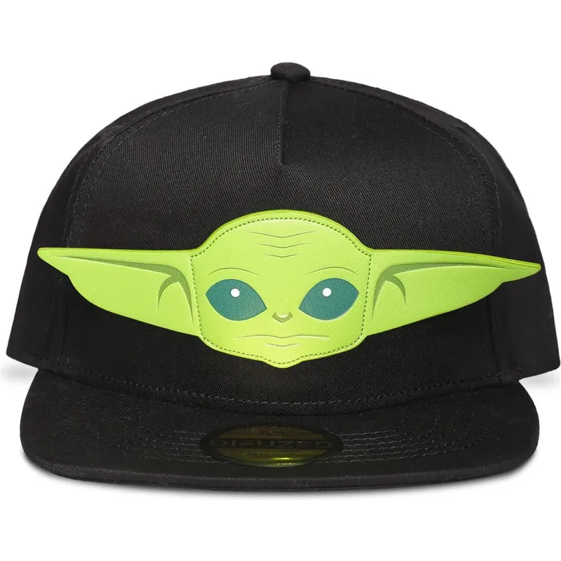epci-plata-negru-snapback-pentru-copii-baby-yoda-the-mandalorian-de-difuzed
