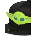 epci-plata-negru-snapback-pentru-copii-baby-yoda-the-mandalorian-de-difuzed