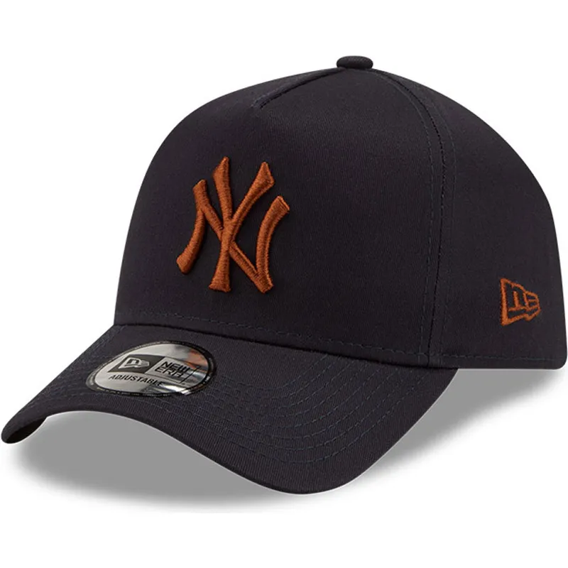 epci-curbata-bleumarin-snapback-9forty-e-frame-de-new-york-yankees-mlb-de-new-era