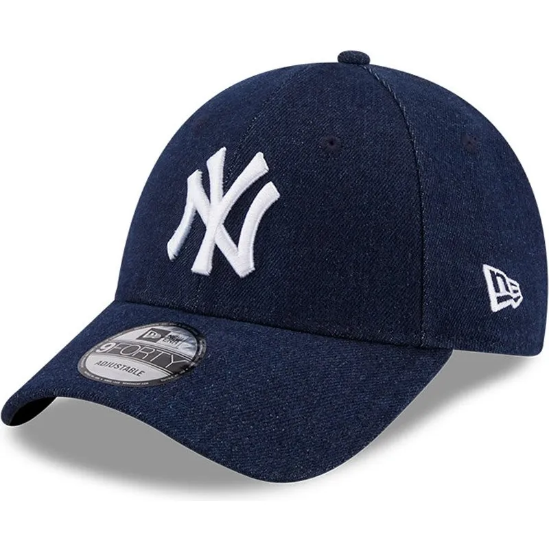 epci-curbata-bleumarin-reglabila-9forty-denim-de-new-york-yankees-mlb-de-new-era