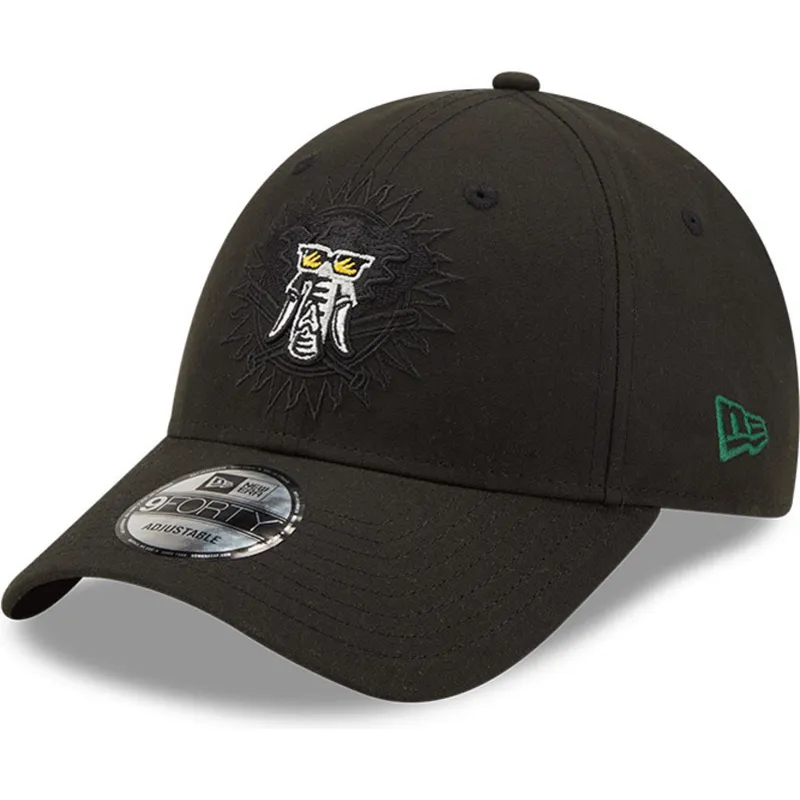 epci-curbata-negru-snapback-9forty-elemental-de-oakland-athletics-mlb-de-new-era