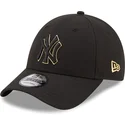 epci-curbata-negru-reglabila-9forty-black-and-gold-de-new-york-yankees-mlb-de-new-era