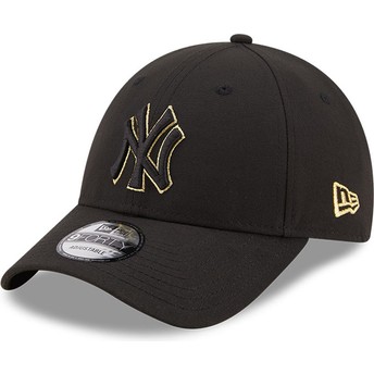 New Era Curved Brim 9FORTY Black And 