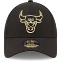 epci-curbata-negru-snapback-9forty-black-and-gold-de-chicago-bulls-nba-de-new-era