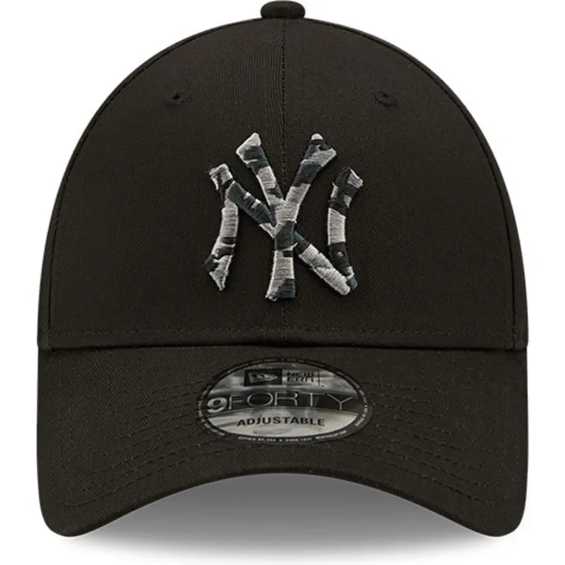 epci-curbata-negru-reglabila-9forty-camo-infill-de-new-york-yankees-mlb-de-new-era