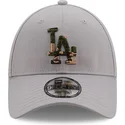 epci-curbata-gri-reglabila-9forty-camo-infill-de-los-angeles-dodgers-mlb-de-new-era