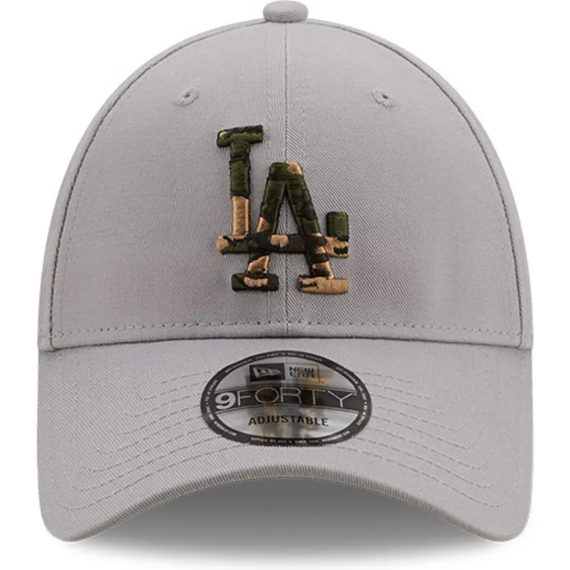 epci-curbata-gri-reglabila-9forty-camo-infill-de-los-angeles-dodgers-mlb-de-new-era
