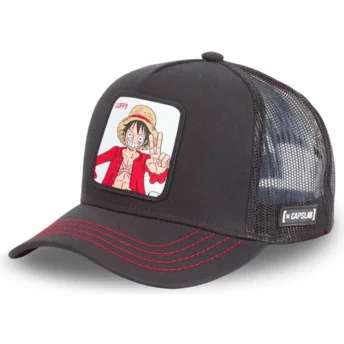 Cap curbată black snapback Monkey D. Luffy One Piece de Capslab