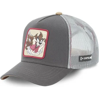 epci-curbata-gri-snapback-diavolul-tasmanian-looney-tunes-de-capslab