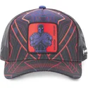 epci-curbata-bleumarin-snapback-pan1-wakanda-forever-black-panther-marvel-comics-de-capslab