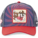 epci-curbata-bleumarin-snapback-diavolul-tasmanian-looney-tunes-de-capslab