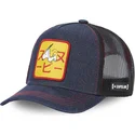 epci-curbata-bleumarin-snapback-pea-sam-denim-snoopy-arahide-de-capslab