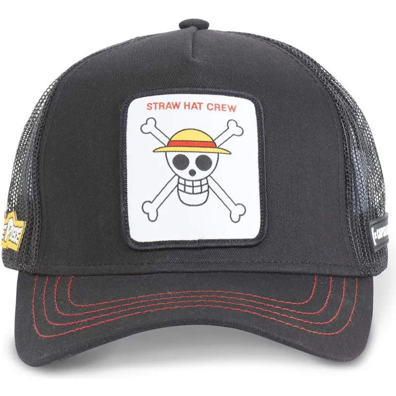 epci-curbata-camionagiu-negru-snapback-sku2-piraii-palarie-de-paie-one-piece-de-capslab