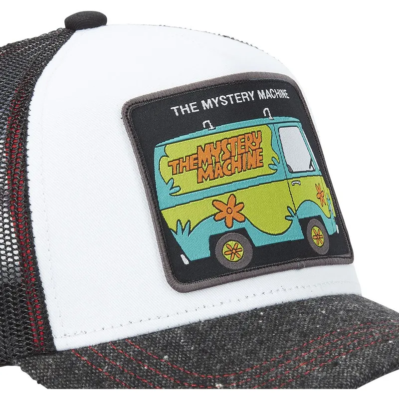 epci-curbata-alb-snapback-mac-the-mystery-machine-scooby-doo-de-capslab