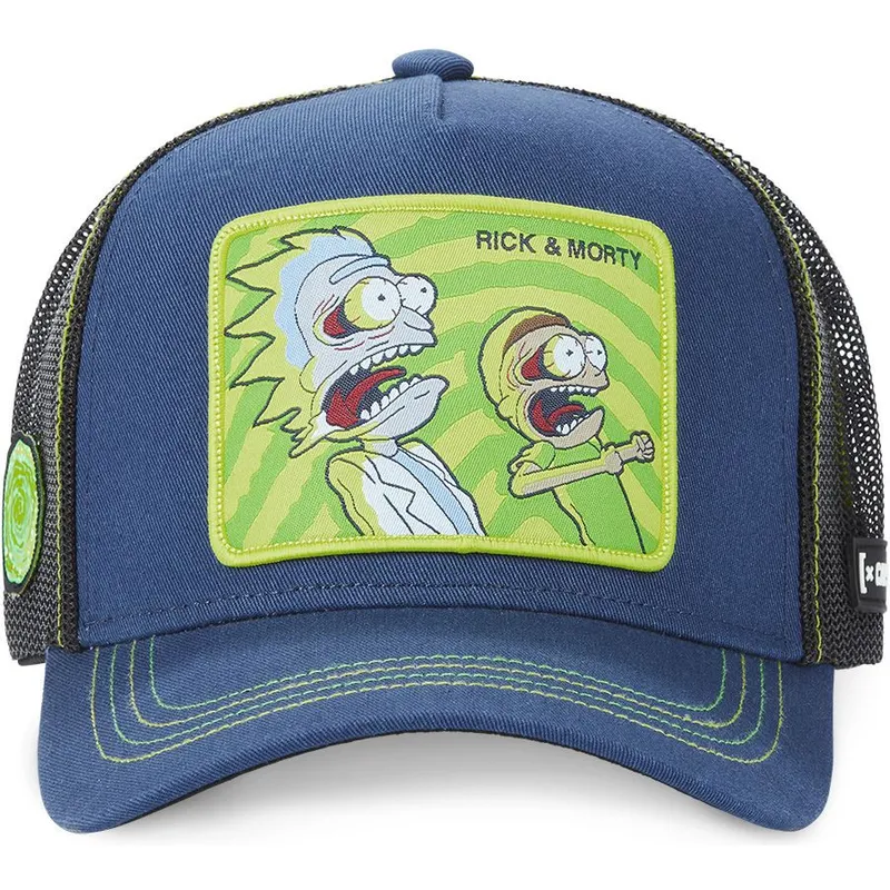 epci-curbata-bleumarin-snapback-psy1-rick-i-morty-de-capslab
