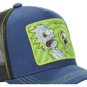 epci-curbata-bleumarin-snapback-psy1-rick-i-morty-de-capslab