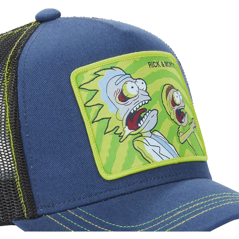 epci-curbata-bleumarin-snapback-psy1-rick-i-morty-de-capslab