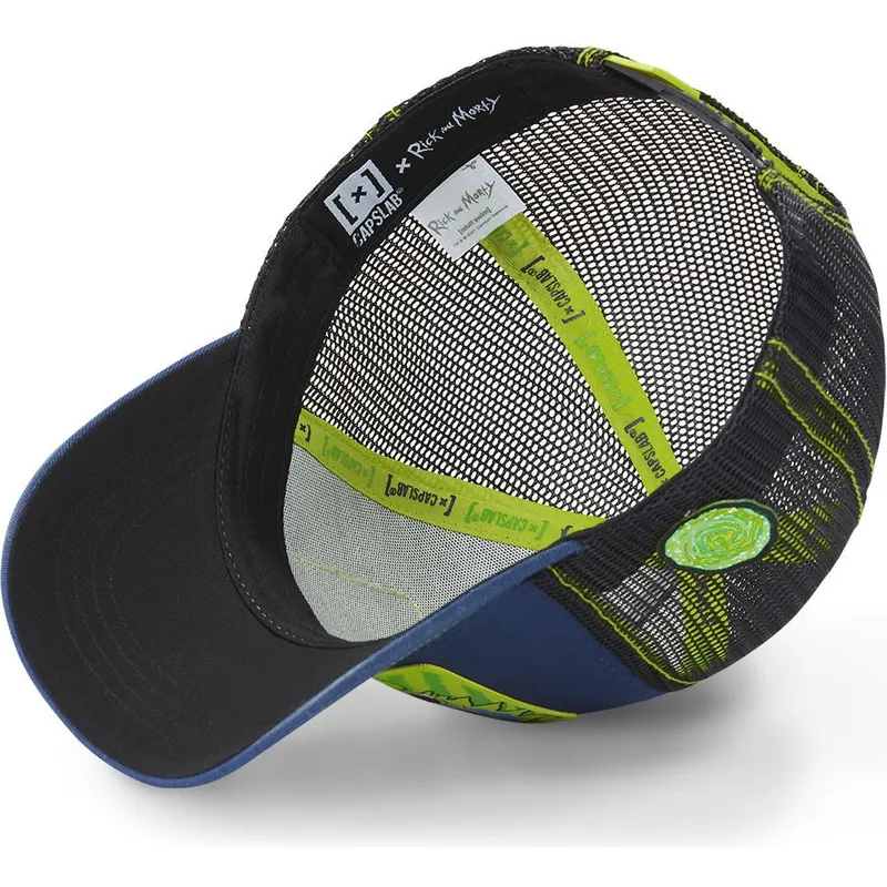 epci-curbata-bleumarin-snapback-psy1-rick-i-morty-de-capslab