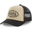 cappellino-trucker-marrone-e-nero-paille-di-von-dutch