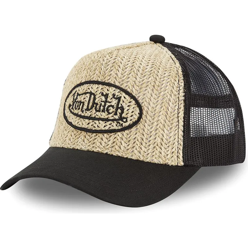 czapka-trucker-brazowa-i-czarna-paille-von-dutch