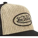 epci-curbata-maro-snapback-paille-de-von-dutch