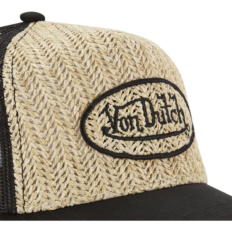 cappellino-trucker-marrone-e-nero-paille-di-von-dutch