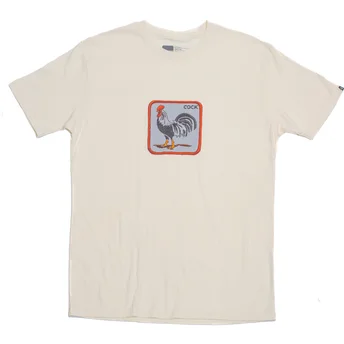 tricouri-maneca-scurta-bej-de-cock-clucker-the-farm-de-goorin-bros