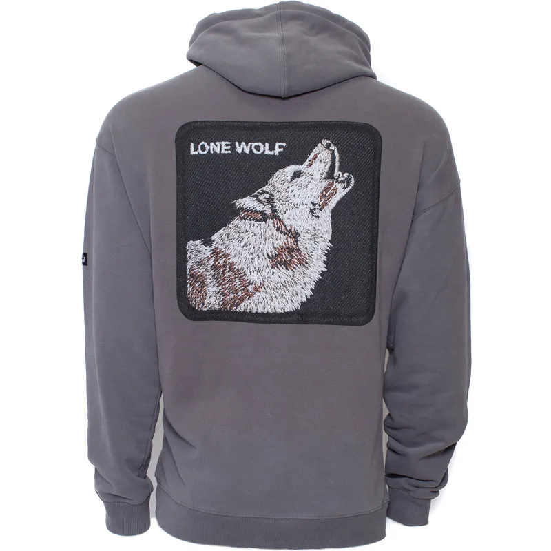 hanorace-cu-gluga-gri-lone-wolf-solitario-loud-howl-the-farm-de-goorin-bros