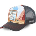 trucker-mutze-mehrfarbig-coyote-loo5-coy2-looney-tunes-von-capslab