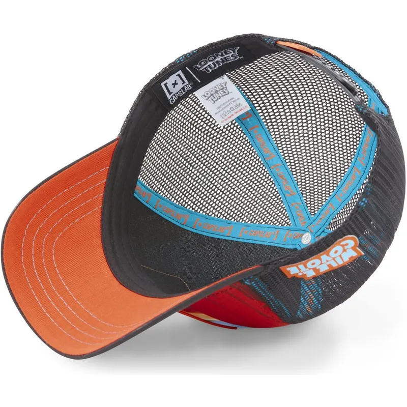 trucker-mutze-mehrfarbig-coyote-loo5-coy2-looney-tunes-von-capslab