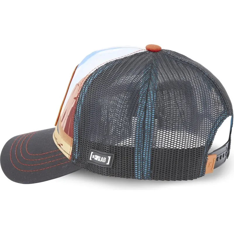 trucker-mutze-mehrfarbig-coyote-loo5-coy2-looney-tunes-von-capslab