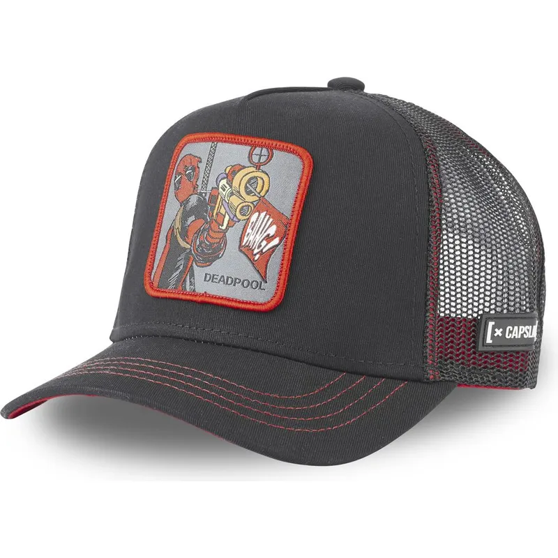 epci-curbata-negru-snapback-dea1-deadpool-marvel-comics-de-capslab