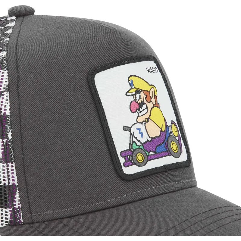epci-curbata-negru-snapback-kart-smk-war1-bros-wario-super-mario-bros-de-capslab
