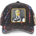 berretto-curvo-nero-regolabile-daisuke-duke-fleed-tag-act1-ufo-robot-grendizer-di-capslab