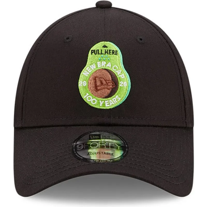 epci-curbata-negru-reglabila-aguacate-9forty-food-icon-de-new-era