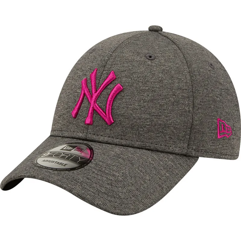 epci-curbata-gri-reglabila-rosa-9forty-shadow-tech-de-new-york-yankees-mlb-de-new-era