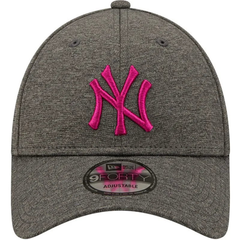 epci-curbata-gri-reglabila-rosa-9forty-shadow-tech-de-new-york-yankees-mlb-de-new-era