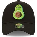 casquette-trucker-noire-avocat-a-frame-food-icon-new-era