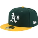 epci-plata-verzior-fitted-59fifty-ac-perf-de-oakland-athletics-mlb-de-new-era