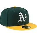 epci-plata-verzior-fitted-59fifty-ac-perf-de-oakland-athletics-mlb-de-new-era