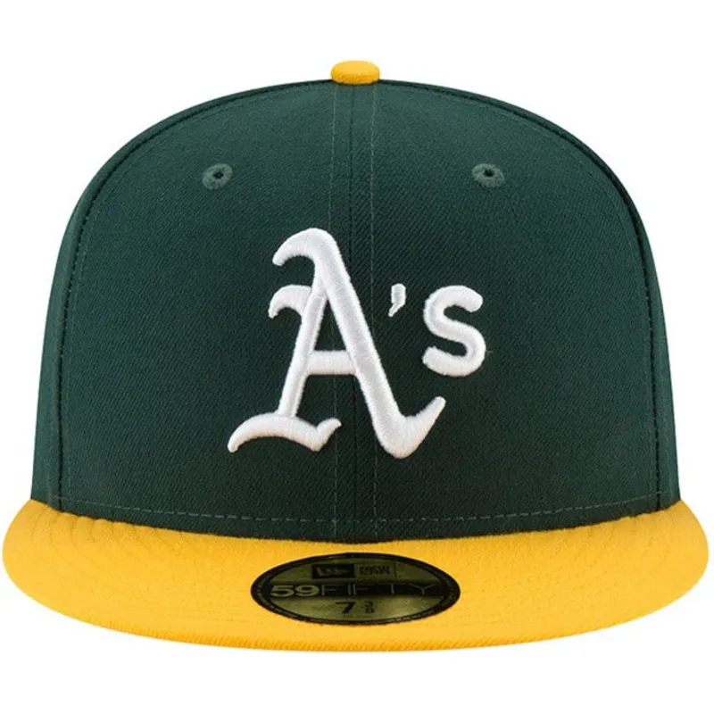 epci-plata-verzior-fitted-59fifty-ac-perf-de-oakland-athletics-mlb-de-new-era