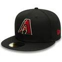 epci-plata-negru-fitted-59fifty-ac-perf-de-arizona-diamondbacks-mlb-de-new-era