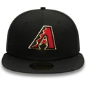 epci-plata-negru-fitted-59fifty-ac-perf-de-arizona-diamondbacks-mlb-de-new-era