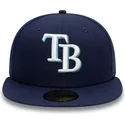 epci-plata-bleumarin-fitted-59fifty-ac-perf-de-tampa-bay-rays-mlb-de-new-era