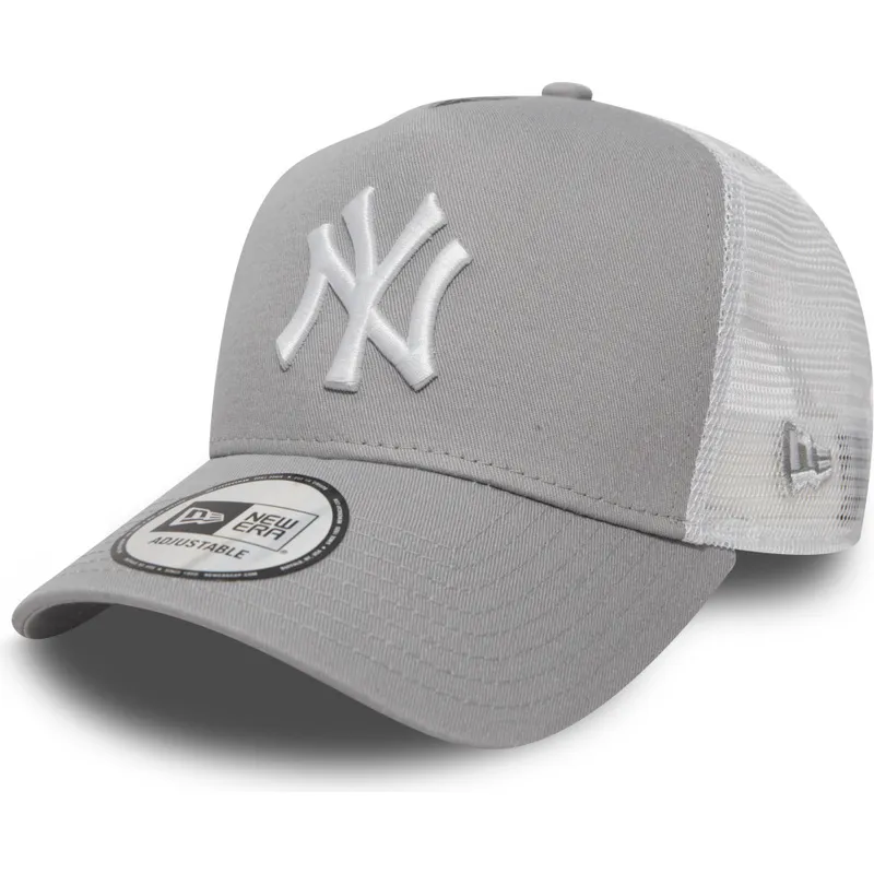 cap-curbata-gray-snapback-pentru-copii-a-frame-clean-de-new-york-yankees-mlb-de-new-era cap-curbata-gray-snapback-pentru-copii-a-frame-clean-de-new-york-yankees-mlb-de-new-era