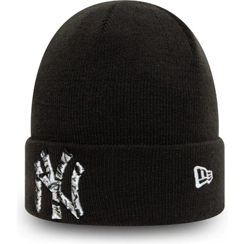 caciuli-negru-pentru-copii-knit-camo-infill-de-new-era