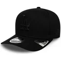 epci-curbata-negru-snapback-9fifty-stretch-snap-tonal-de-los-angeles-dodgers-mlb-de-new-era