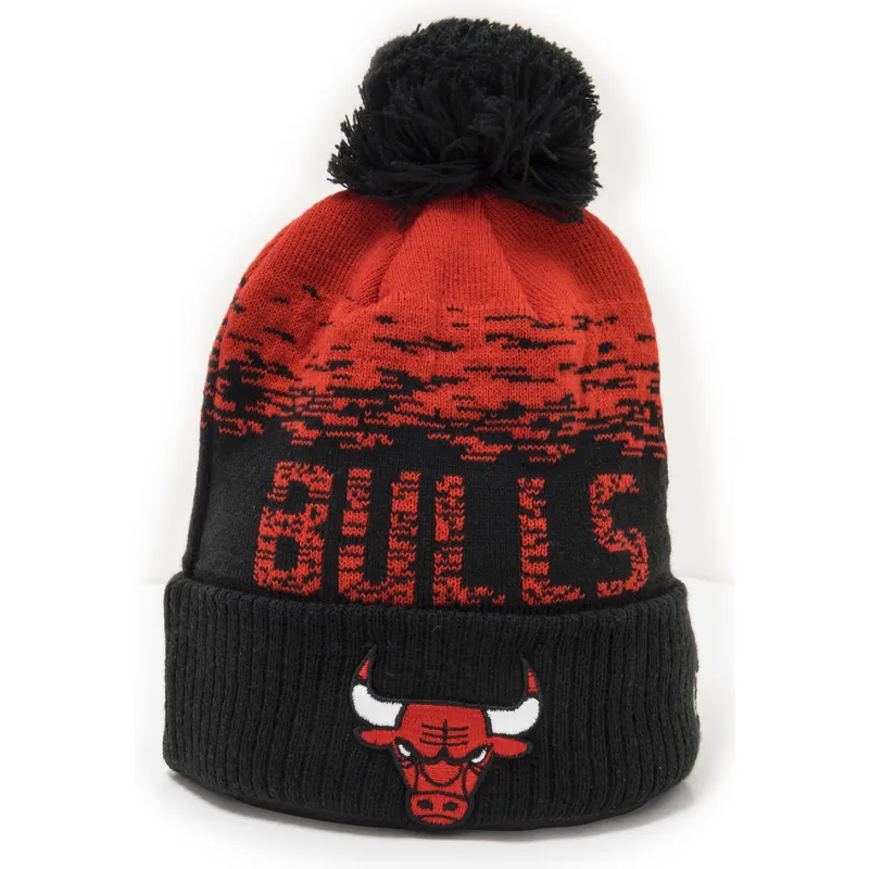 caciuli-pompon-negru-sport-cuff-de-chicago-bulls-nba-de-new-era