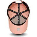 cap-curbata-pink-adjustable-strap-pentru-copii-9forty-league-essential-de-new-york-yankees-mlb-de-new-era